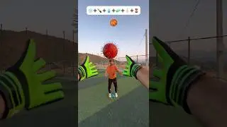 Asmr Goalkeeper Mix With Nails Catch The Ball🏀🧤#shorts #challenge #asmr