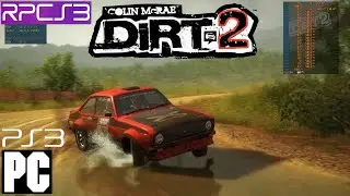PS3 DiRT 2 on RPCS3 emulator 60fps gameplay PC 2024