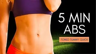 5 MIN ABS WORKOUT | Perfect Add on to any exercise Routine
