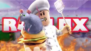 ROBLOX COOK BURGERS, But We Get Shut Down... (Roblox Funny Moments)