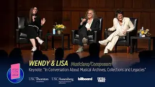 PopCon 2024: Keynote with Wendy & Lisa in conversation with Timothy Anne Burnside