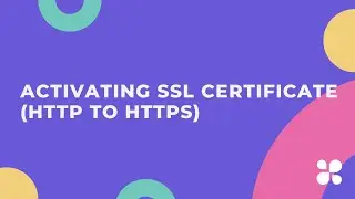 How To Activate SSL Certificate On Your Website HTTPS - Website Security