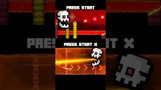 Press Start vs Press Start X [Comparison] | Geometry Dash 2.2 #shorts
