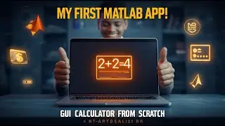 I Built a GUI Calculator in MATLAB (My First App Designer Project)  PART A