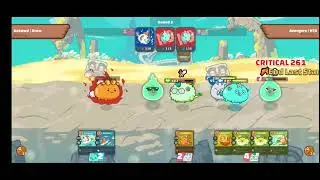 Patience is a Virtue! Impossible Win 1v2 Axie Infinity