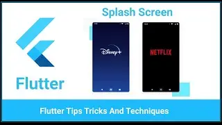 Flutter Tips Tricks and Technique || Tips #6 || Splash Screen ||  Flutter Bangla Tutorials