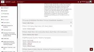 Tips for Finding Your Courses in Moodle