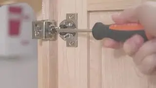 How to Adjust KraftMaid Cabinet Hinges