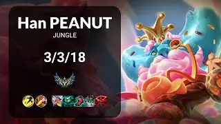 Han Peanut Ivern vs Nidalee JUNGLE - KR  Patch 14.17