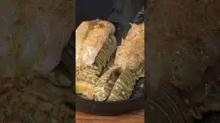 Ultimate Shrimp and Crab Stuffed Lobster Tails #shorts #seafood