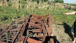 Культиватор КПС-2 для T-25 (самодельный)
