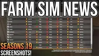 FARM SIM NEWS! | SEASONS 19: CROP GROWTH (FS19 Blog) | Farming Simulator 19
