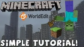 MINECRAFT TUTORIAL - The EASIEST way to install WORLDEDIT - Single Player 1.7.2