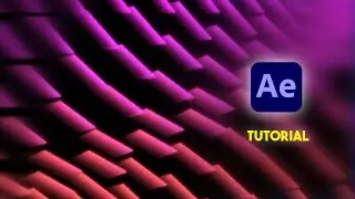 Loop abstract short Wave animation tutorial  with After Effects