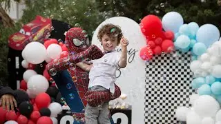 3rd Birthday party car themed