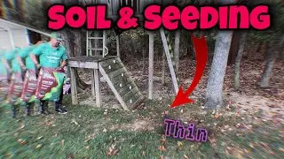 Adding Sta Green Lawn Soil To Thin Areas