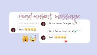 how to read unsent message on facebook ( messenger ) 2022