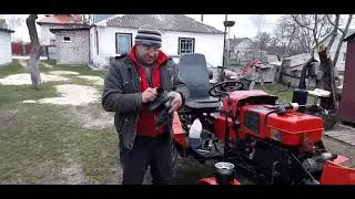 Чистка фильтра ,сельские будни!