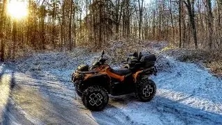 Snow Ride - 2016 Can Am Outlander 1000R Limited Edition