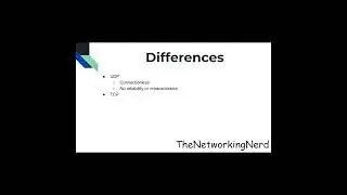 TCP and UDP Differences 