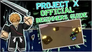 OFFICIAL BEGINNERS GUIDE FOR PROJECT X!|ROBLOX PROJECT X