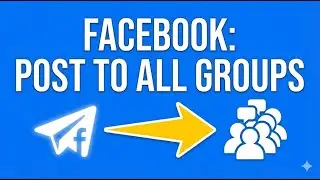 How to Share a Facebook Post into Multiple Groups at once one time in one go