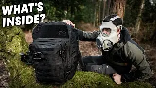 Camping with Most EXPENSIVE Prepper Survival Kit in the UK