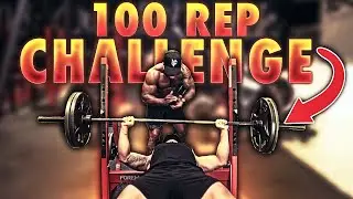 Can I bench 225lbs 100 times in 10 min? (INSANE Fitness Challenge)