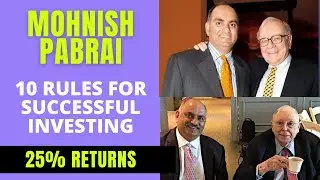 Mohnish Pabrai - 10 Rules for Successful Investing | 25% Returns