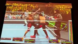 WWE 2k23: money in the bank prediction Roman Reigns & solo Sikoa  VS The Usos