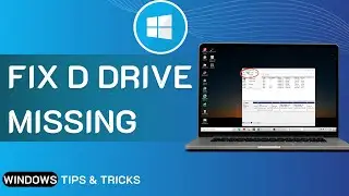 Fix D Drive Missing In Windows 11/10/8/7 |  How To Solve E , F drive Suddenly Disappeared ✅