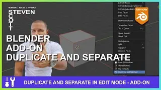 Quick free Blender add-on Duplicate and Separate