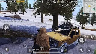VERY RARE!! Dark Brown Ghillie Suit In Vikendi!! PUBG mobile!!