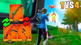 A CADA KILL UMA ARMA DIFERENTE SOLO VS SQUAD!! FREE FIRE MOBILE