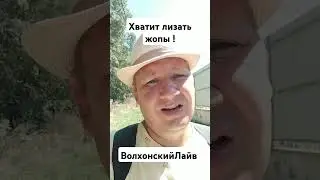 Хватит лизать жопы #волхонскийлайв