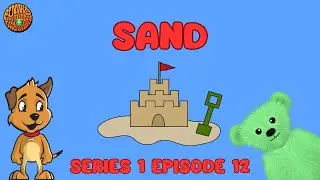 Funky the Green Teddy Bear – Sand - Pre-School Fun for Everyone! Series 1 Episode 12