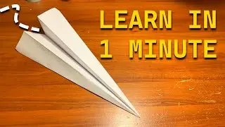 EASIEST Way To Make A Paper Airplane