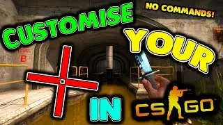How to change your crosshair in CS GO Without commands! ( 2017)