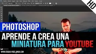 Aprende a crear una imagen en miniatura con Photoshop facil y rapido