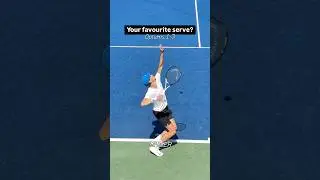 Which player’s serve do you rate highest: Sinner, Kokkinakis or Auger-Aliassime?! 🔝 🔥 🎾 #Tennis