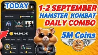 Combo Harian Hamster Kombat Hari Ini | sandi Harian Hamster Kombat Hari Ini 2 September