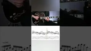 Sweeping pattern and diatonic chords out of the scale M6 #jazz #guitarlesson #guitarist #guitar