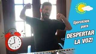 Ejercicios para DESPERTAR tu VOZ por las mañanas | Coach Vocal