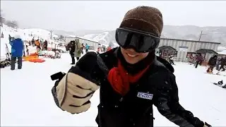 WE WENT SKIING WITH OBACHAN IN OSAKA JAPAN