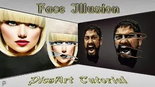 How To Create a Face Illusion in PicsArt - by PicsArtPassionDe