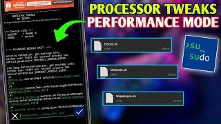 PROCESSOR OPTIMIZER TWEAKS [ QUTE ] NON ROOT