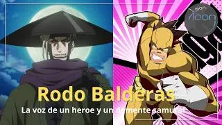 RODO BALDERAS: Voz de CAINE, TEPPEI SUGO, RIKIDO SATO y Más PERSONAJES en la CONCO