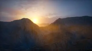 Mountains at Dawn - U-RENDER Short Animation