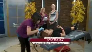 Grace Power interviewed on LIVE TV about Sugar Waxing