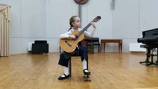 Ровнова Арина 8 лет. Младшая группа. Всероссийский конкурс им А. Иванова-Крамского.